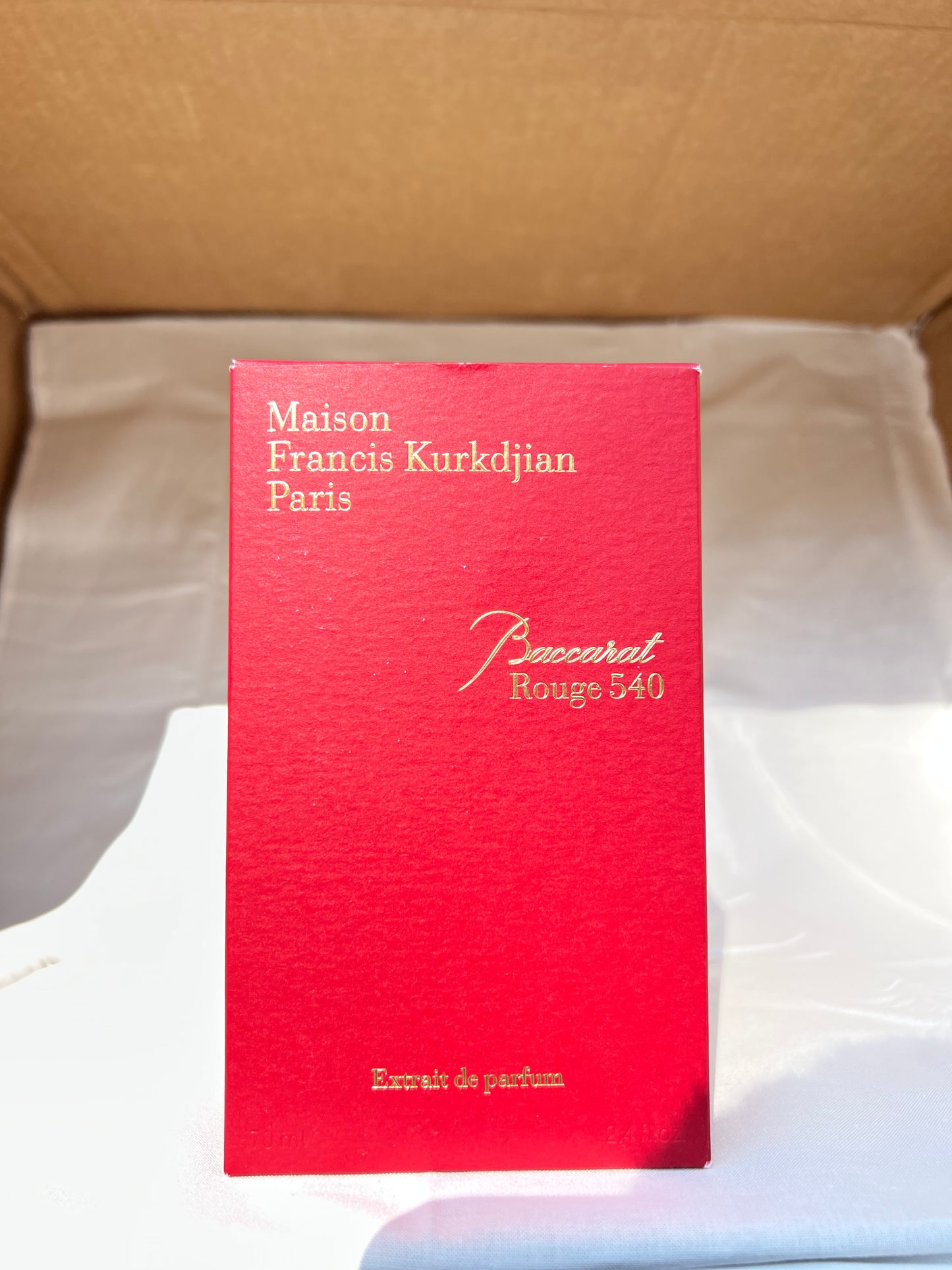 MAISON FRANCIS KURKDJIAN Baccarat Rouge 540 EXTRAIT DE PARFUM